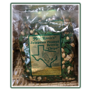 Jalapeño Peanut Brittle Chips 14 oz Mrs. Annie's Peanut Patch