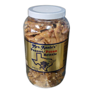 Peanut-Pecan Brittle Mix, Gallon Jar, Mrs. Annie's Peanut Patch