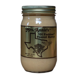 Ol Fashion Peanut Butter, 16 oz, 100% Peanuts, Mrs. Annie's Peanut Patch