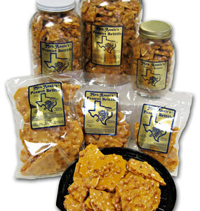 Peanut Brittle collage. Mrs. Annie's Peanut Patch